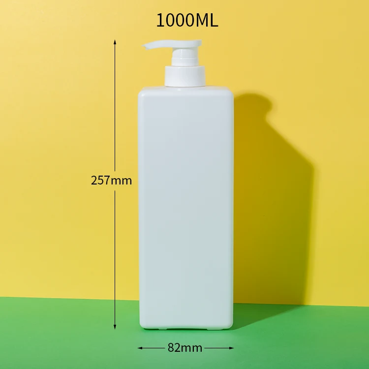HDPE Plastic 1000ML Shampoo Bottle - vista 2