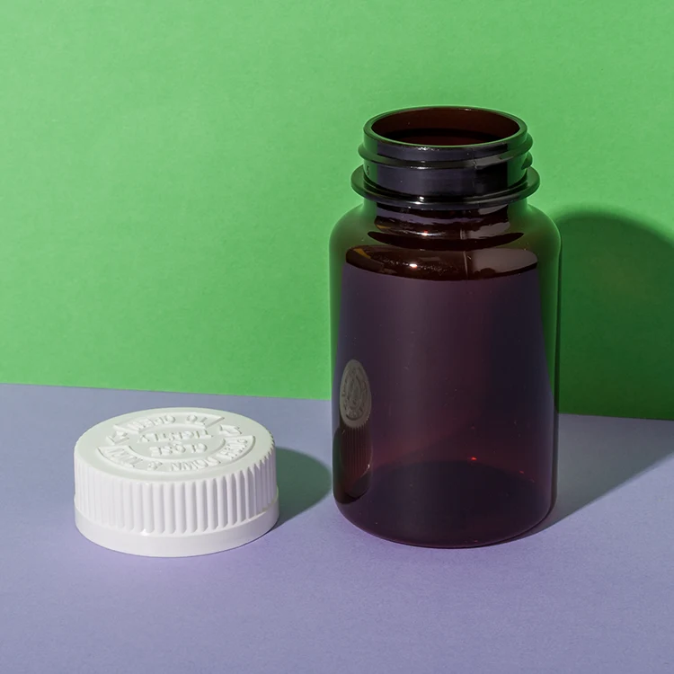PET Plastic Bottle for Tablets 120cc - vista 3