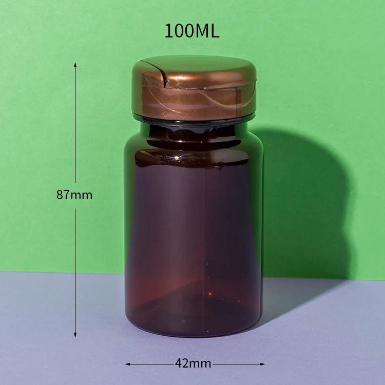 PET Plastic Vitamin Bottle Packaging - vista 3