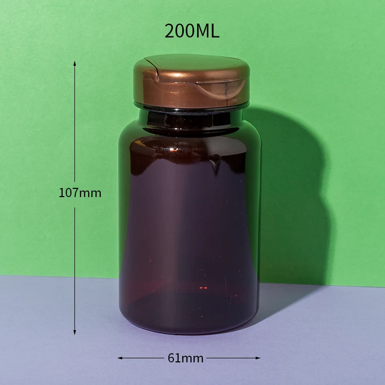 PET Plastic Vitamin Bottle Packaging - vista 6