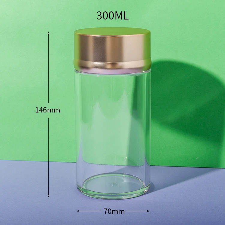 PS Plastic Supplement Bottle 300ML - vista 2