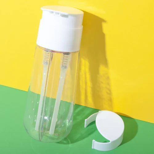 PET Dual Chamber Shampoo Bottle 150ml+150ml - vista 1