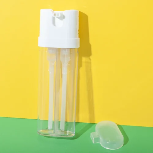 Dual Chamber Hair Dye Pump Bottle 75ml + 75ml - vista 1