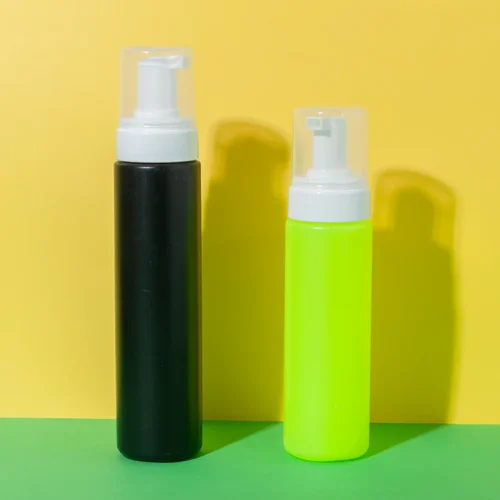 HDPE Plastic Foam Shampoo Pump Bottle 200ML 250ML - vista 1