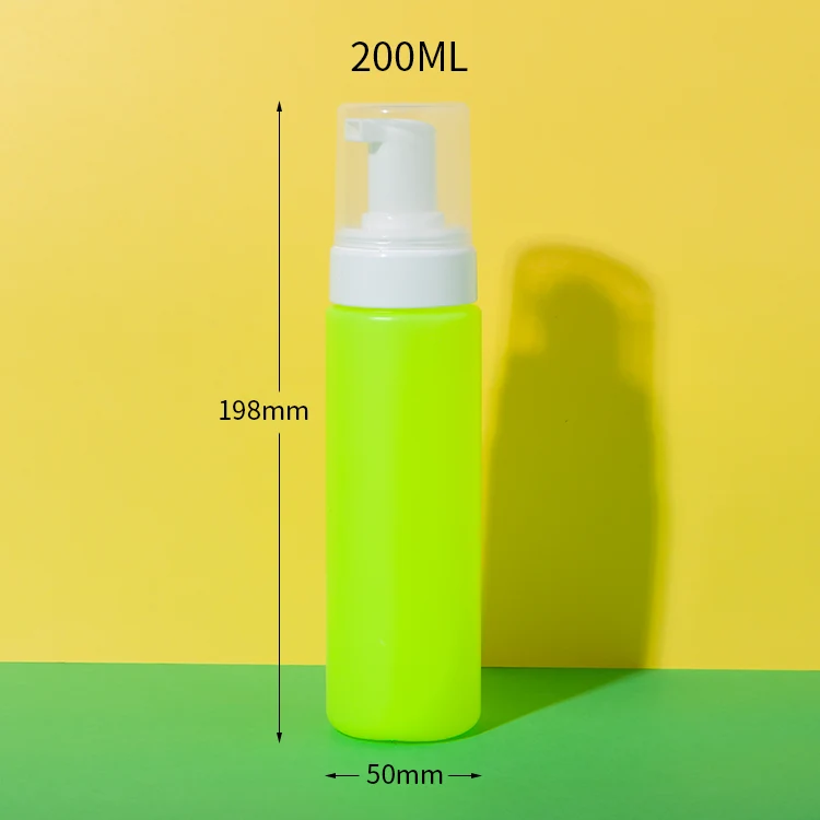 HDPE Plastic Foam Shampoo Pump Bottle 200ML 250ML - vista 2