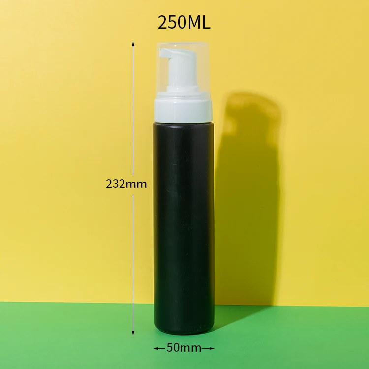 HDPE Plastic Foam Shampoo Pump Bottle 200ML 250ML - vista 3