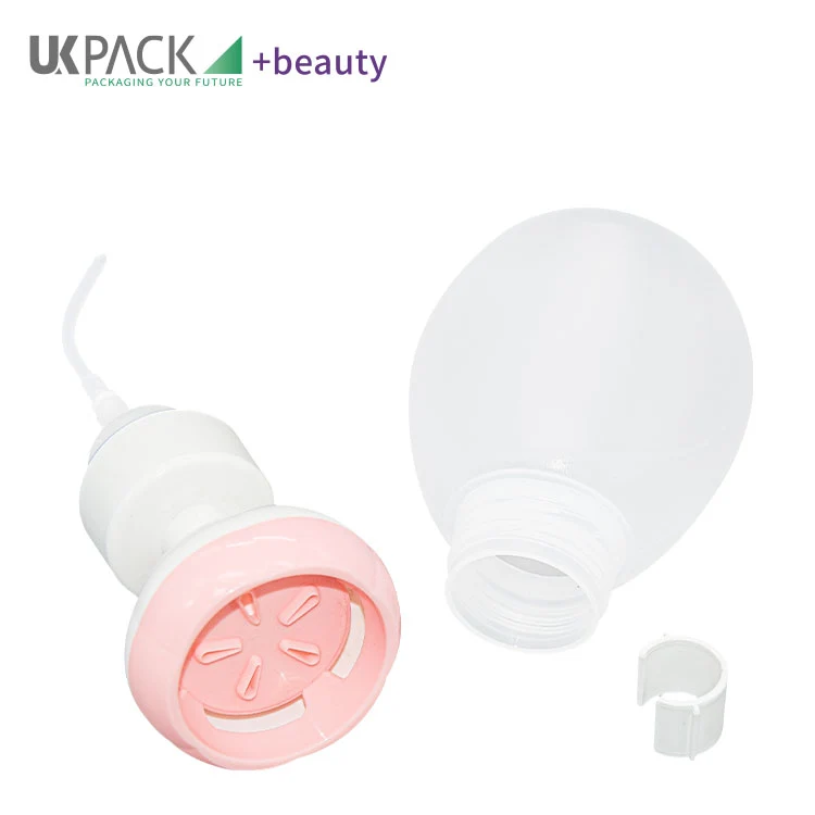 HDPE Plastic 300ml Refillable Liquid Soap Dispenser Flower-Shaped Foam Pump Bottle - vista 5