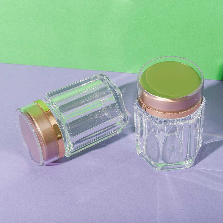 PS Clear Hexagon Supplement Bottle 50ML - vista 4