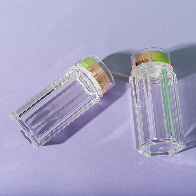 PS Clear Hexagon Supplement Bottle 80ML - vista 4