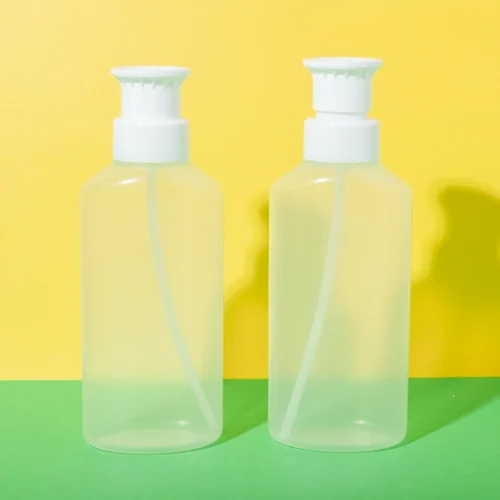 PP 250ML Upside-Down Squeeze Foam Hair Dye Bottle - vista 1