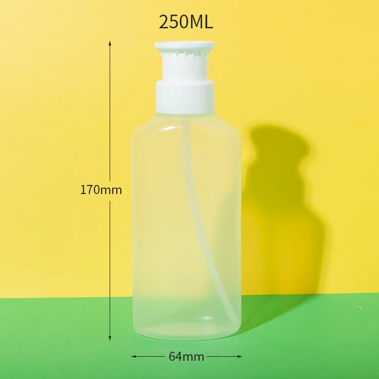 PP 250ML Upside-Down Squeeze Foam Hair Dye Bottle - vista 2