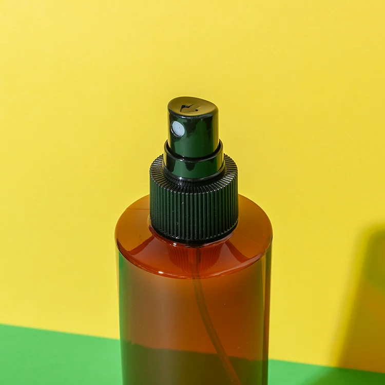 250ML PET Plastic Brown Hair Oil Spray Bottle - vista 4