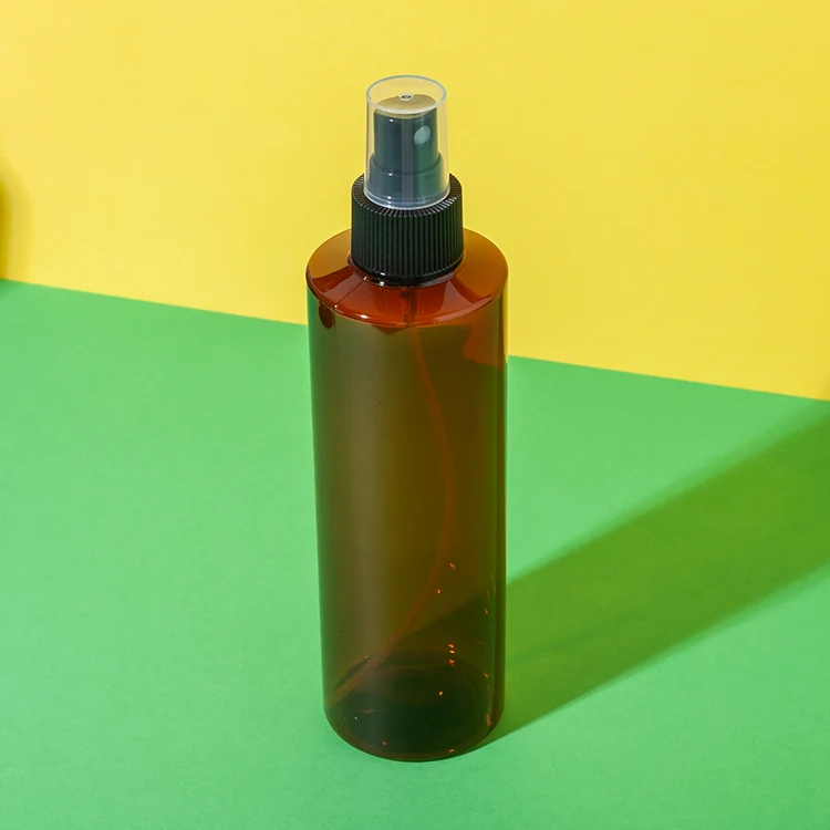 250ML PET Plastic Brown Hair Oil Spray Bottle - vista 5