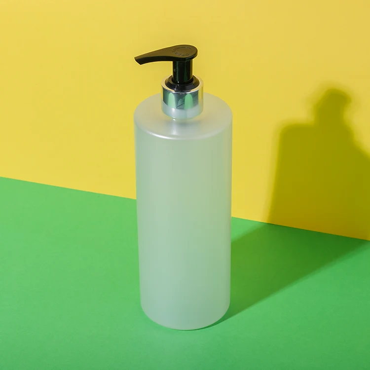 500ML PET Plastic Minimal Shampoo Bottle - vista 3
