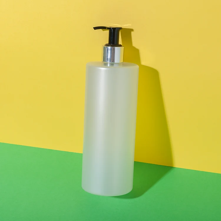 500ML PET Plastic Minimal Shampoo Bottle - vista 4