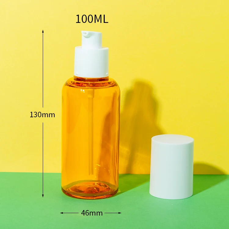 PETG Hair Oil Orange Bottle 80ML 100ML - vista 3