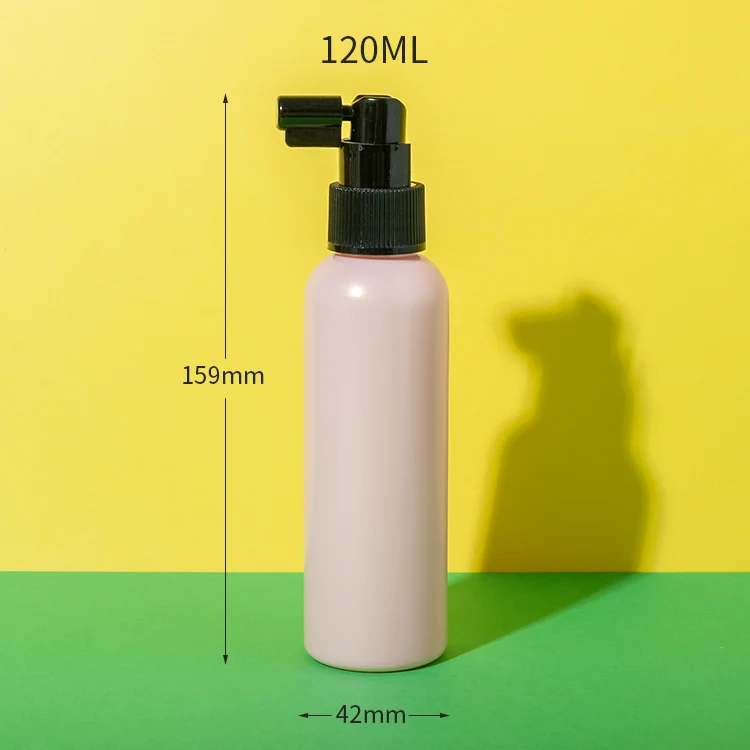 120ML PET Plastic Misting Hair Spray Bottle - vista 2