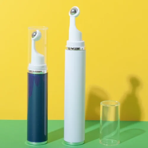 Botella opaca AS+PP con bola metálica roll-on, 10/15 ml – vista 1