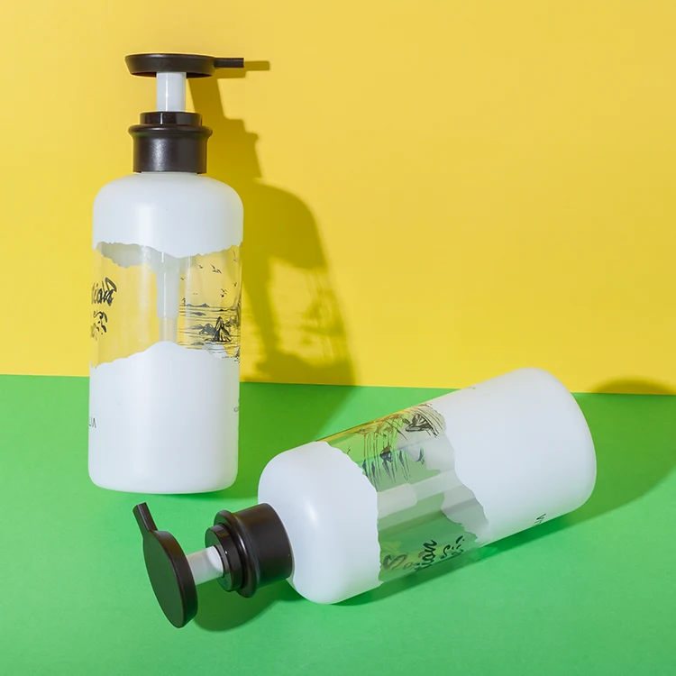 480ML PET Plastic Hair Shampoo Bottle - vista 5