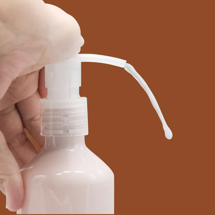 Custom Body Lotion Bottle 150ml 300ml 400ml 500ml w/ All Plastic Pump Head - vista 6