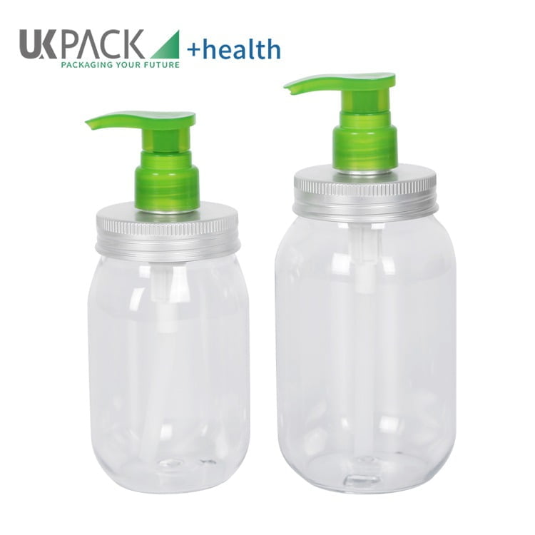Wholesale PET Plastic Shampoo Bottle With Pump 350ml, 450ml, 650ml - vista 1
