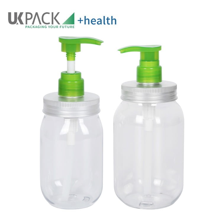 Wholesale PET Plastic Shampoo Bottle With Pump 350ml, 450ml, 650ml - vista 3