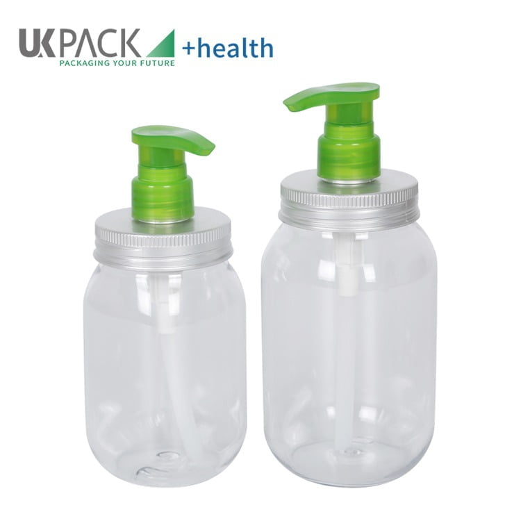 Wholesale PET Plastic Shampoo Bottle With Pump 350ml, 450ml, 650ml - vista 4