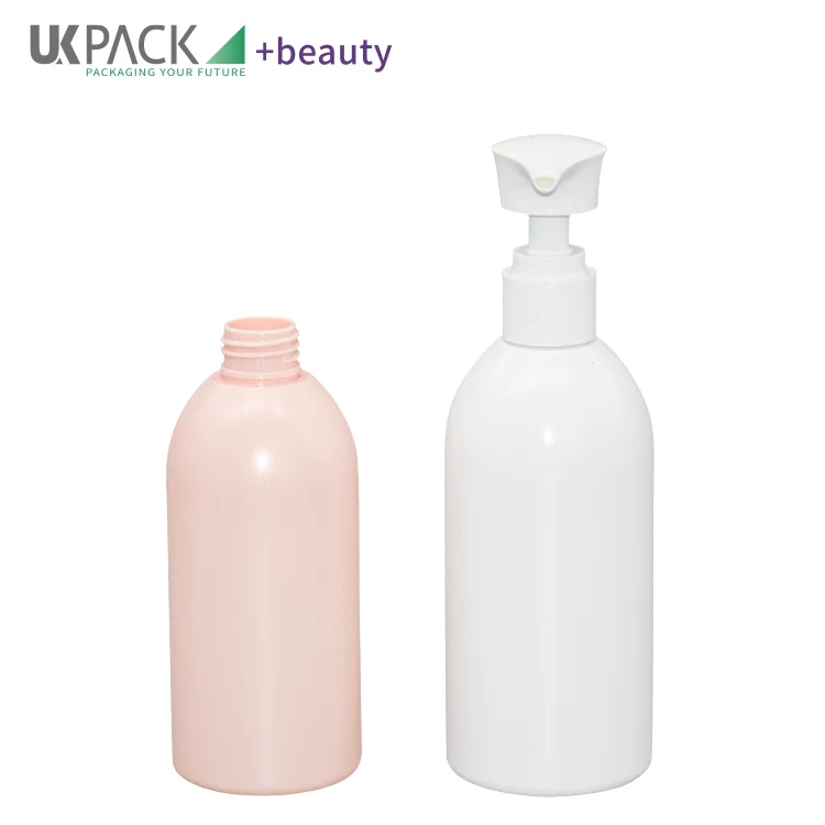 Empty PET Lotion Bottle 240ml 300ml With Pump Head - vista 3