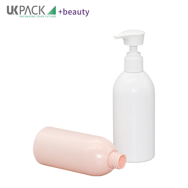 Empty PET Lotion Bottle 240ml 300ml With Pump Head - vista 4