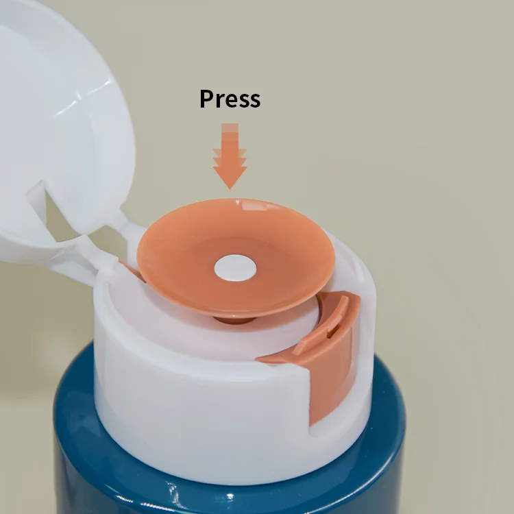 Botella de presión para desmaquillante – 8 concave curved pressure plate - 1
