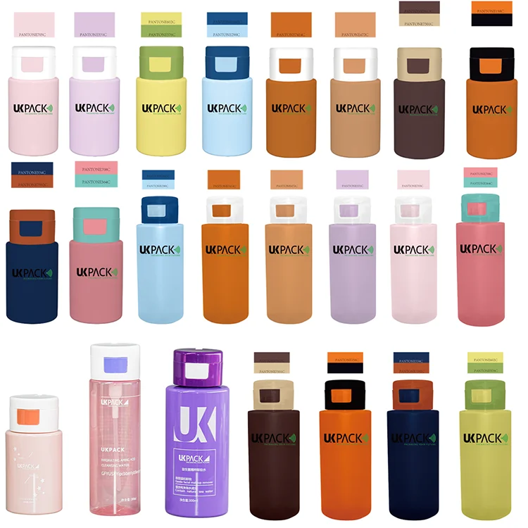 Botella de presión para desmaquillante – 12 color scheme for bottle - 1