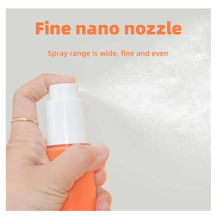 Portable Biodegradable Plastic Spray Bottle 30ml 100ml For Cosmetic Skincare - vista 6