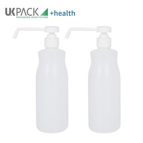 HDPE Sanitizer Spray Bottle With Pump 500ml - vista 1