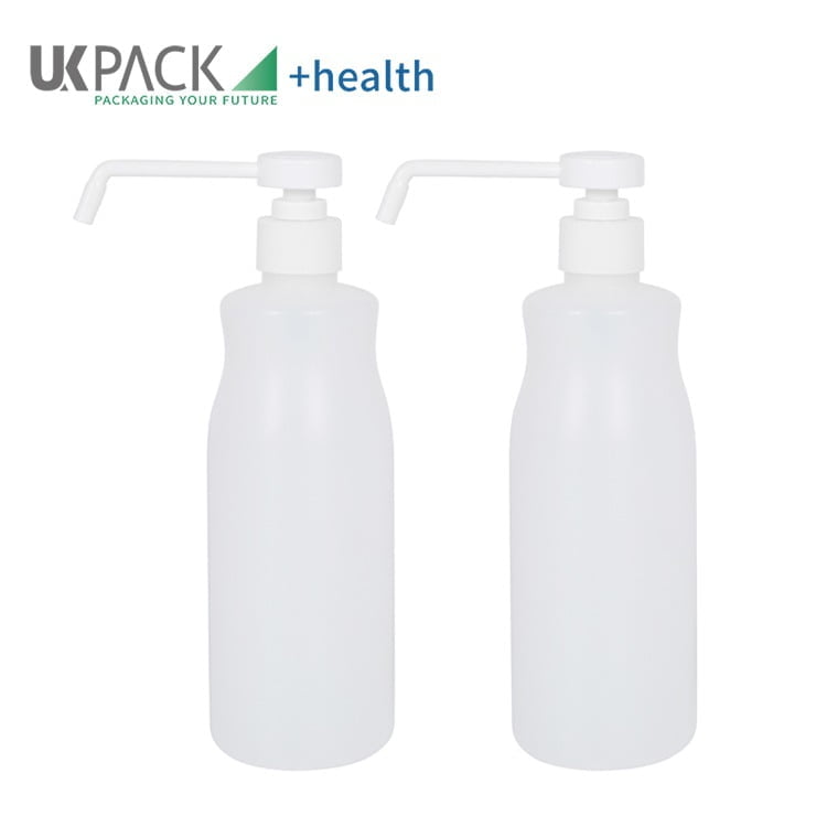 HDPE Sanitizer Spray Bottle With Pump 500ml - vista 1