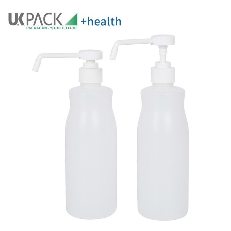 HDPE Sanitizer Spray Bottle With Pump 500ml - vista 3