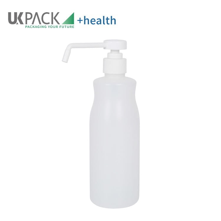 HDPE Sanitizer Spray Bottle With Pump 500ml - vista 6