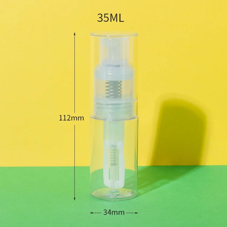PET Fine Mist Powder Spray Bottle 35ML 50ML 60ML - vista 2