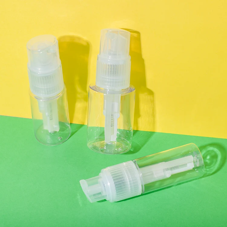 PET Plastic Powder Spray Bottle 60ML 80ML 120ML - vista 5