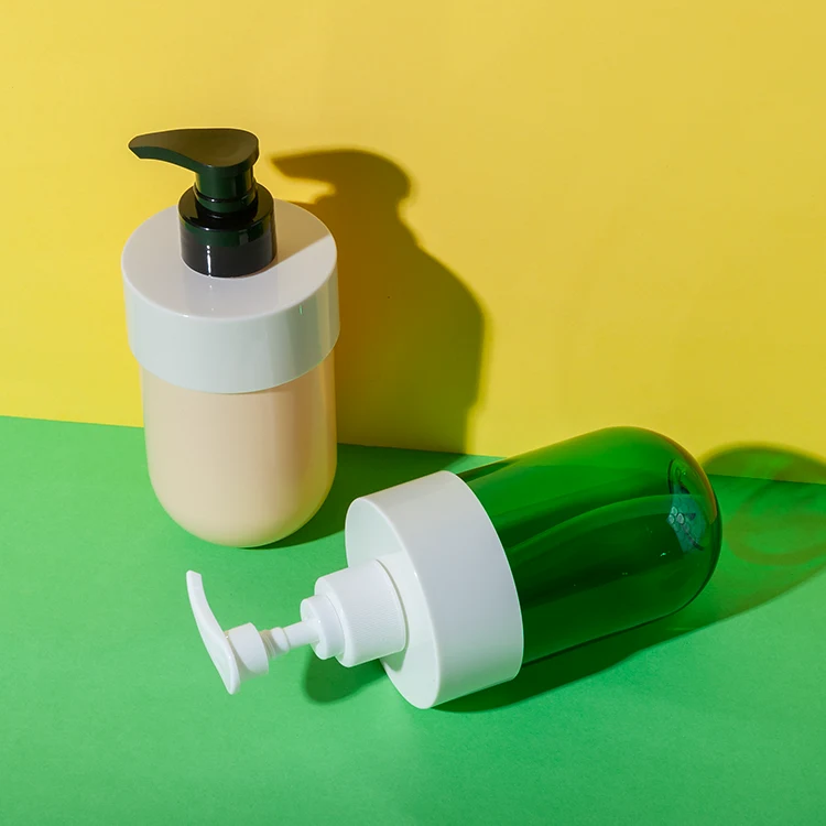 300ML PET Plastic Round Shampoo Bottle - vista 4