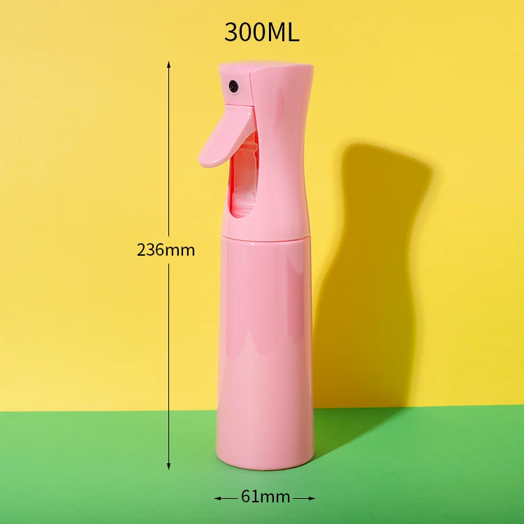 PET 300ML Pink Continuous Spray Bottle - vista 2