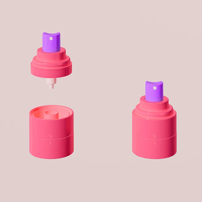 Diseño del sistema airless con pulverizador Duo-Mix