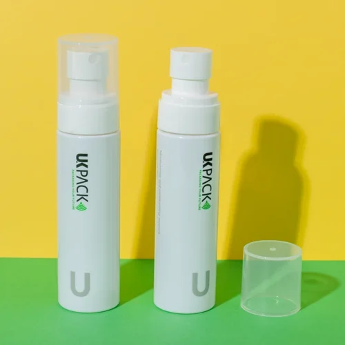 Botella spray PET de 80 ml para aceite capilar — vista principal