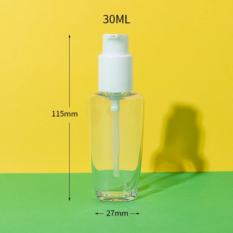 PETG Hair Oil Clear Bottle 30ML 100ML - vista 2