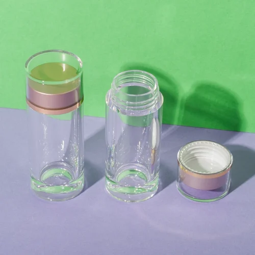 PS Plastic Clear Supplement Bottle 12ML - vista 1