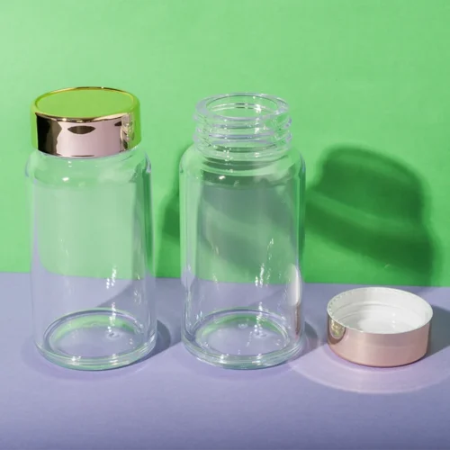 PS Plastic Clear Supplement Bottle 120ML - vista 1
