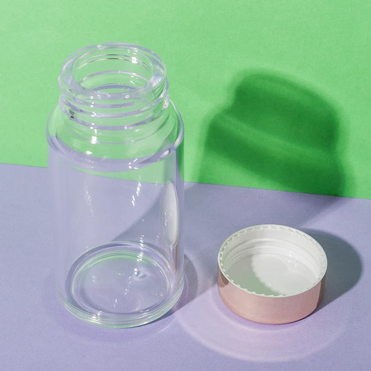 PS Plastic Clear Supplement Bottle 120ML - vista 2