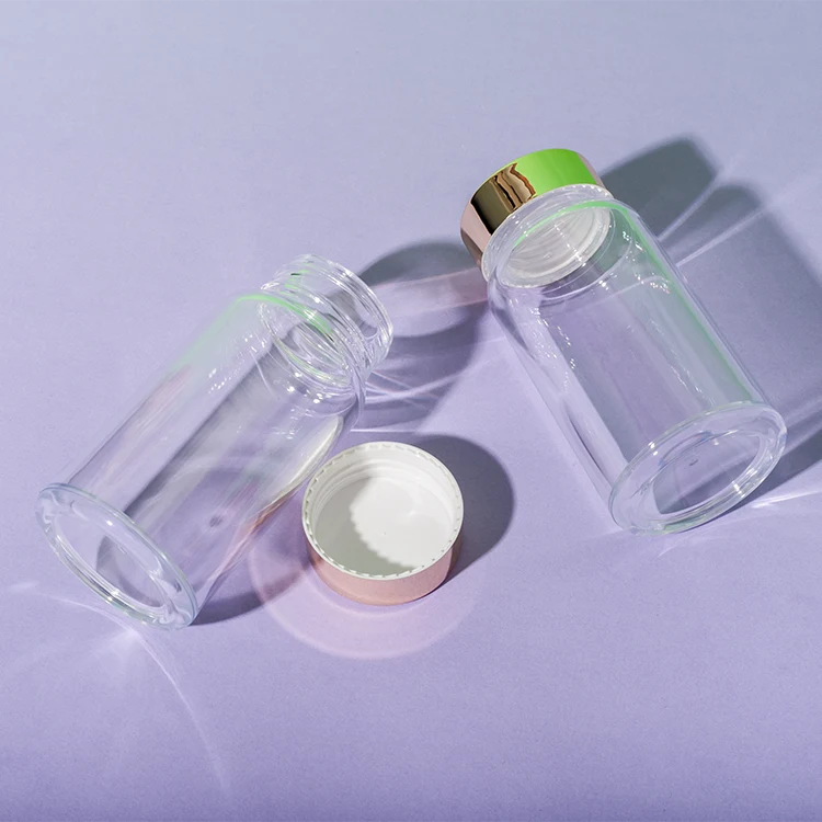 PS Plastic Clear Supplement Bottle 120ML - vista 3