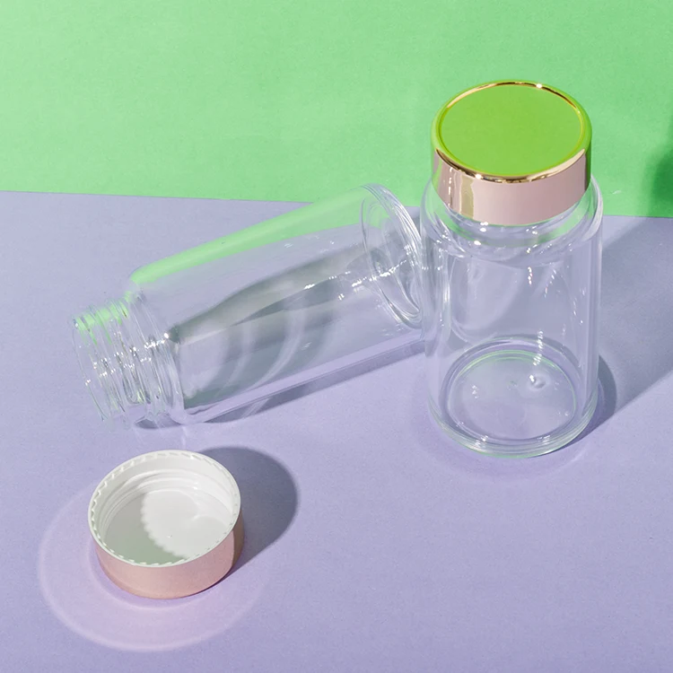 PS Plastic Clear Supplement Bottle 120ML - vista 4