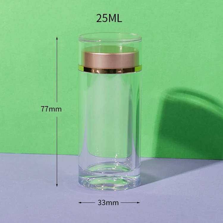 PS Plastic Clear Supplement Bottle 25ML - vista 2