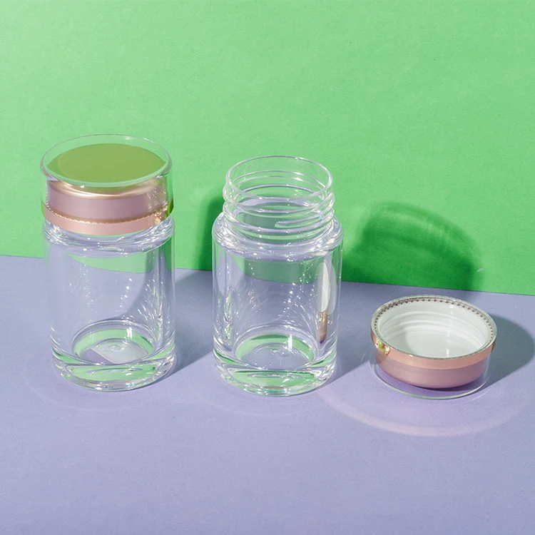 PS Plastic Clear Supplement Bottle 45ML - vista 1